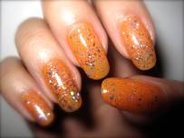 Orange Creamsicle Nails
